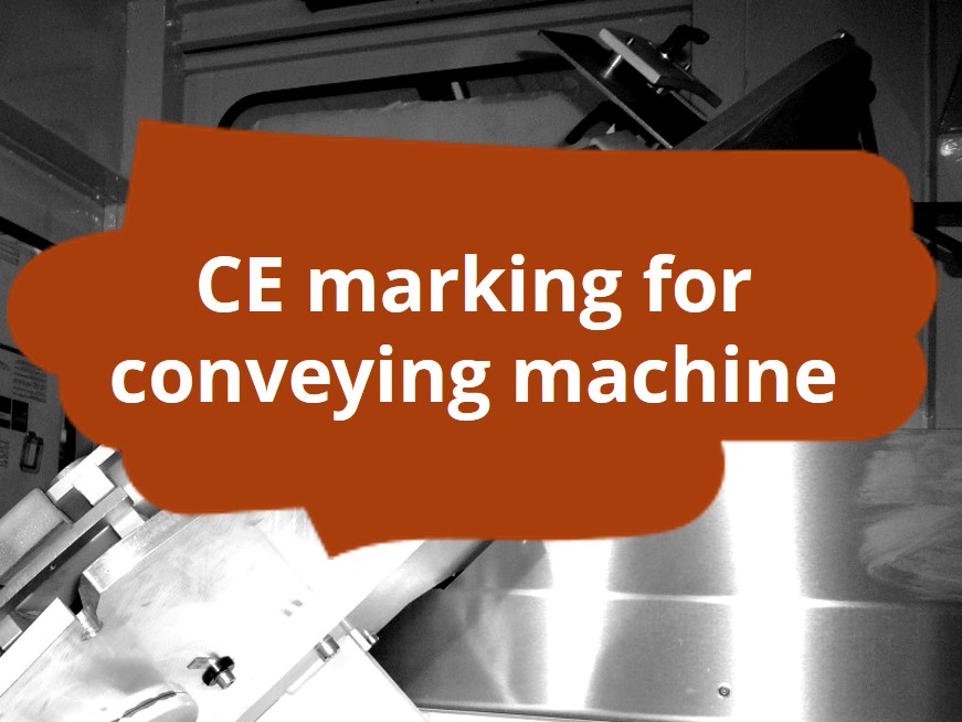 CE marking of conveyor machines for component separation of small parts and feeding them to further processing steps.
