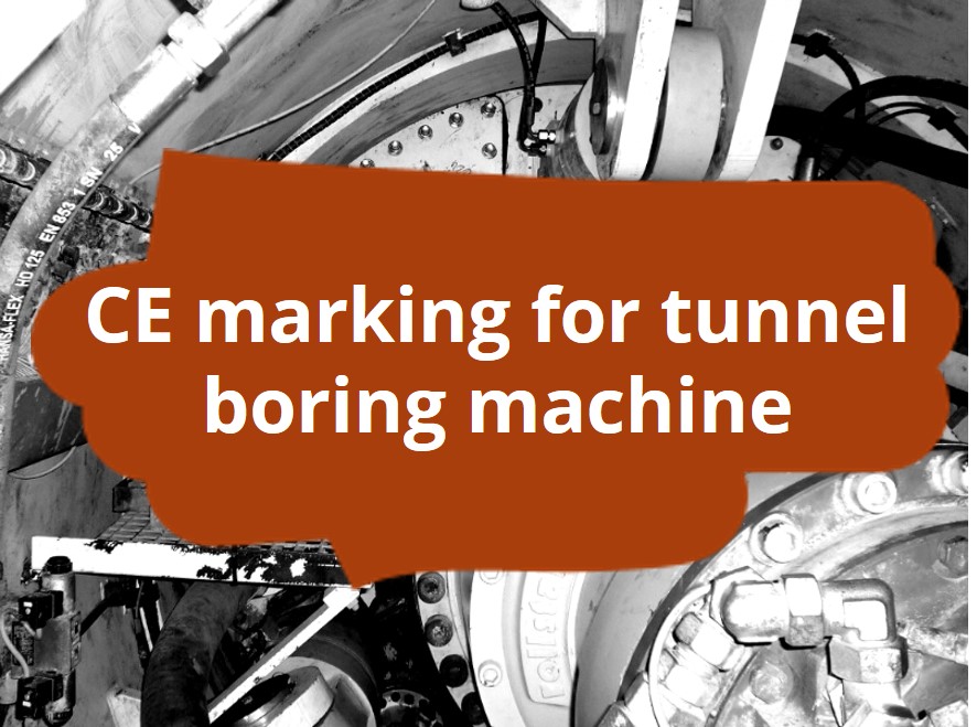 CE marking and declaration of conformity of a tunnel boring machine for copper mining in Australia