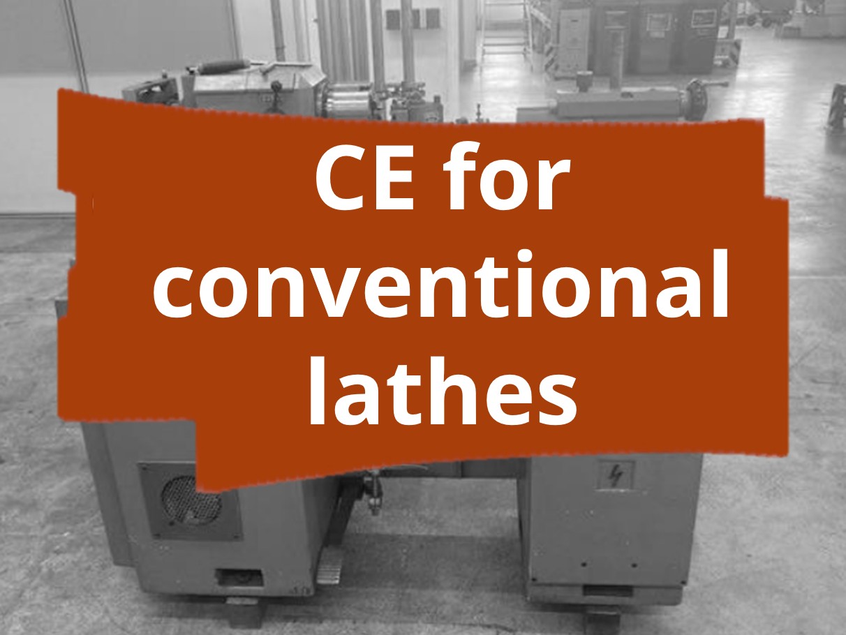 Conformity assessment procedure and CE marking for conventional lathes