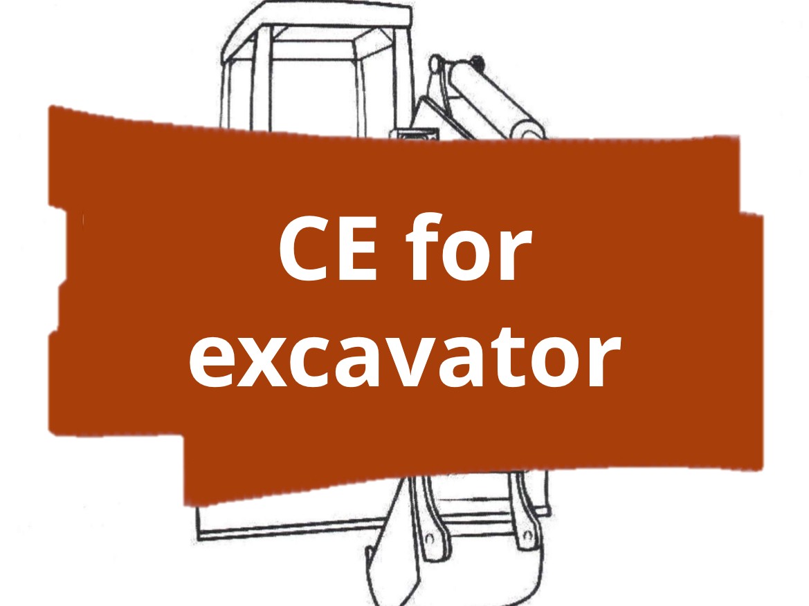 Conformity assessment procedure and CE marking for mini excavators