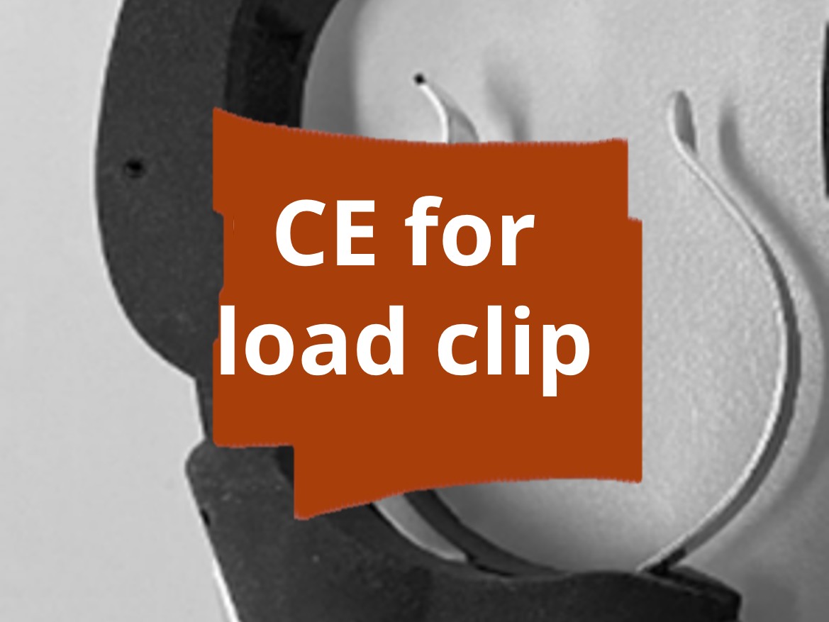 Conformity assessment procedure and CE marking for load clip locking systems