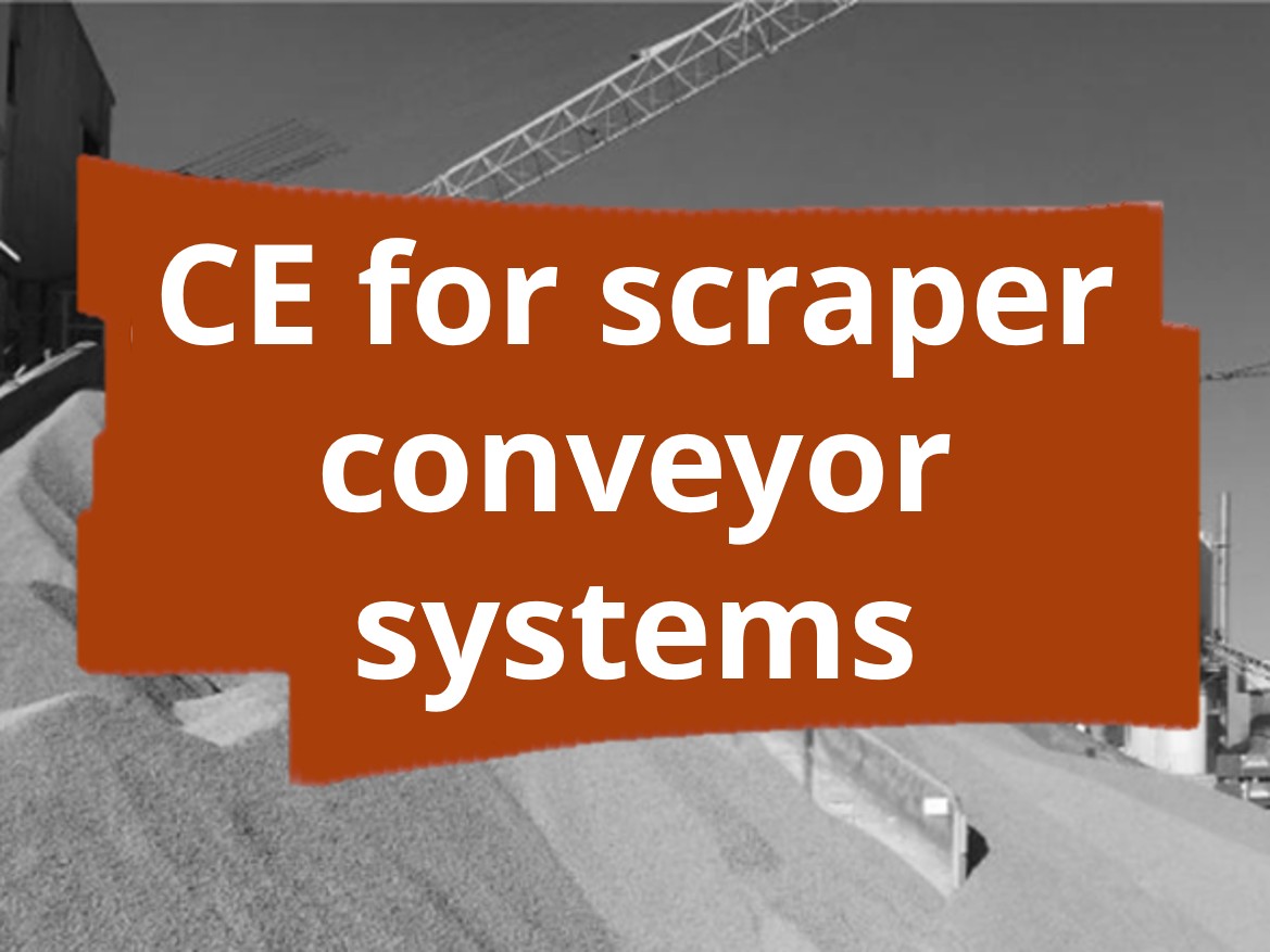 Conformity assessment procedure and CE marking for scraper conveyor systems in the construction industry