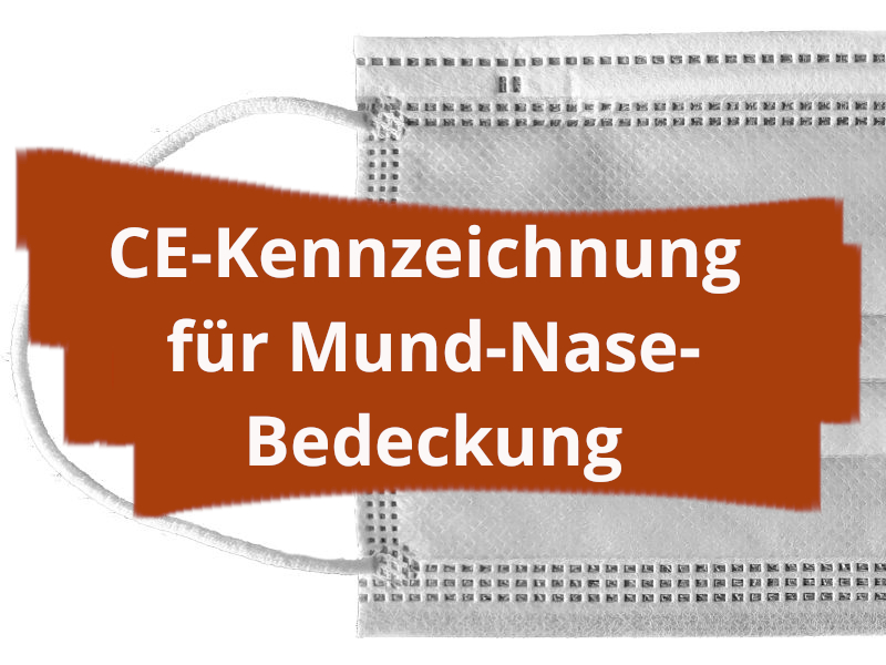 CE-Kennzeichnung und Konformitätserklärung von Kat. 1 Mund-Nasen Bedeckung