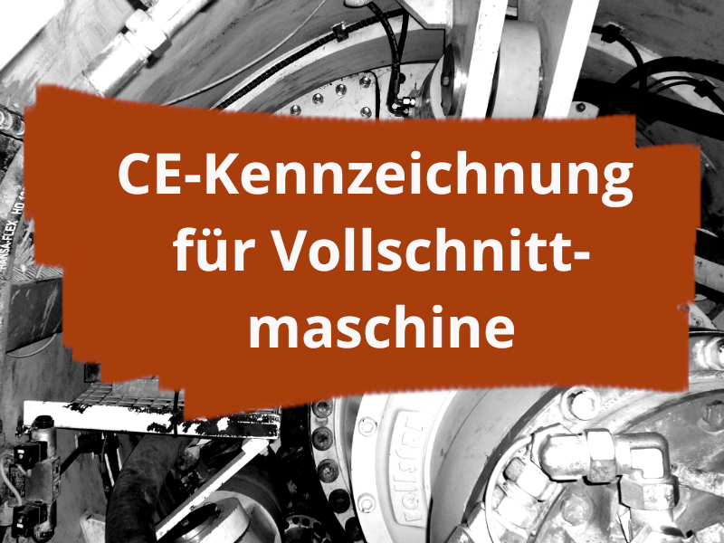CE-Kennzeichnung und Konformitätserklärung einer Tunnelbohrmaschine zum Kupferbergbau in Australien