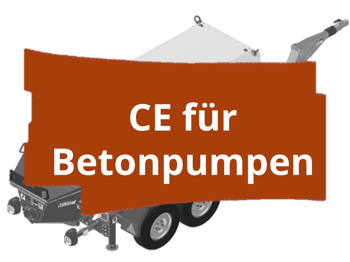Konformitätsbewertungsverfahren und CE-Kennzeichnung für mobile Betonpumpen