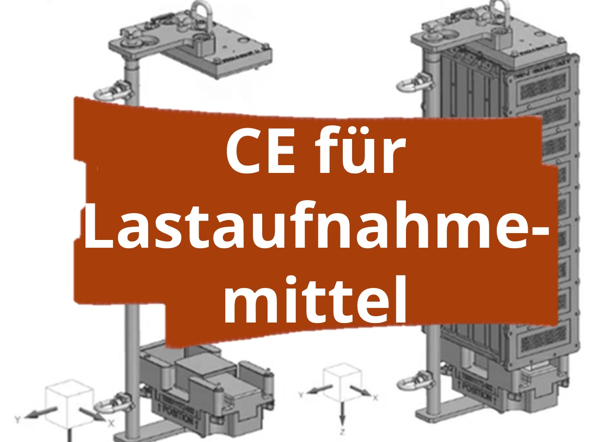 Konformitätsbewertungsverfahren und CE-Kennzeichnung für Lastaufnahmemittel zur Batteriestapelhandhabung